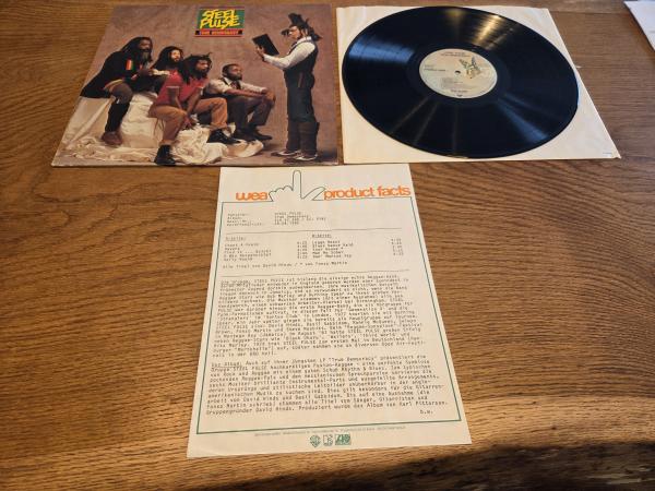 Steel Pulse – True Democracy 1982 Elektra – ELK K 52 385 Deutsche Pressung NM/VG+